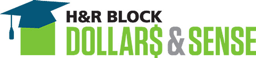 HR Block Dollars and Sense Logo
